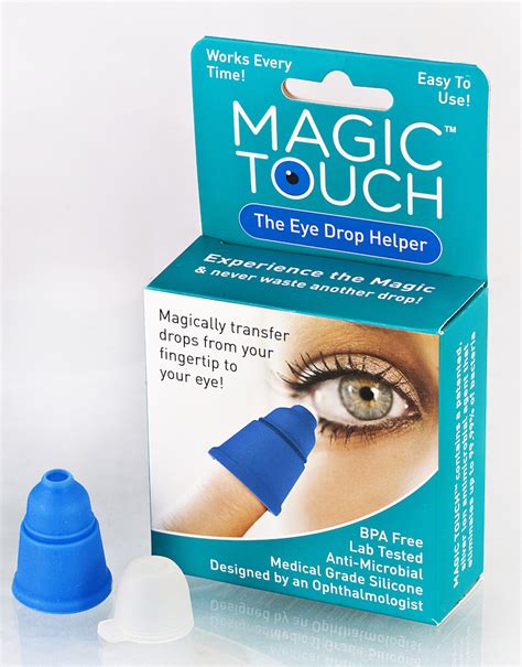 The spell touch eye drop applicator: A great tool for those with shaky hands